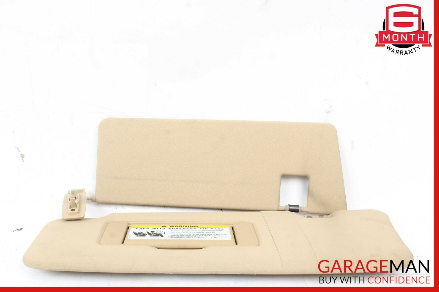 06-12 Mercedes GL450 GL550 ML450 Front Left Sun Visor Sunvisor Shade Brown