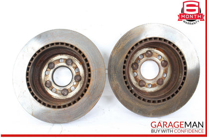 10-18 Mercedes W212 E350 Rear Brake Rotors Disc Left & Right Set OEM
