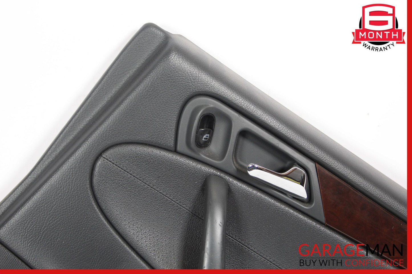 01-04 Mercedes W203 C320 Rear Right Side Interior Door Panel Black OEM