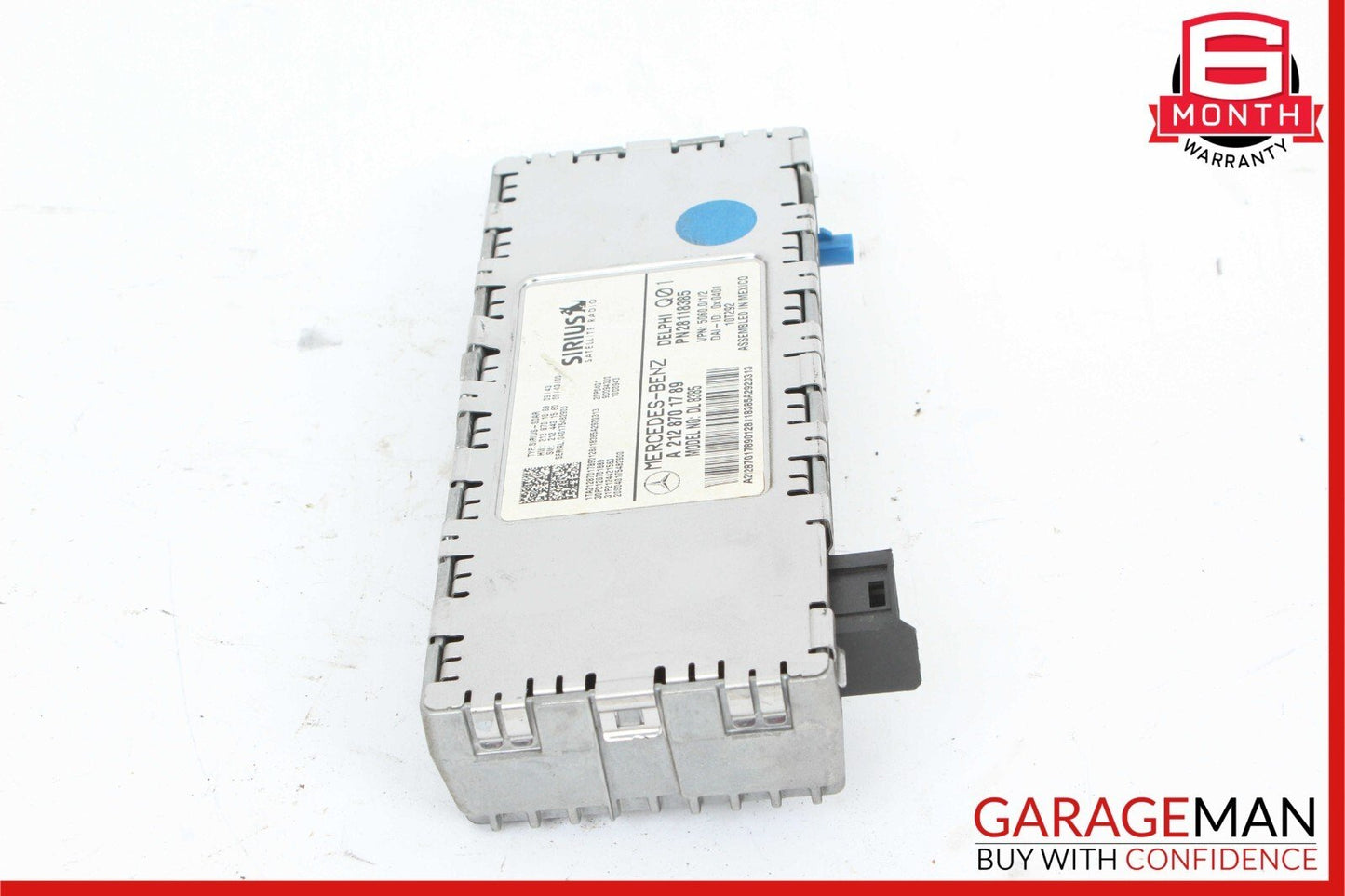 10-17 Mercedes W212 E350 E550 Sirius Satellite Radio Receiver 2128701789 OEM