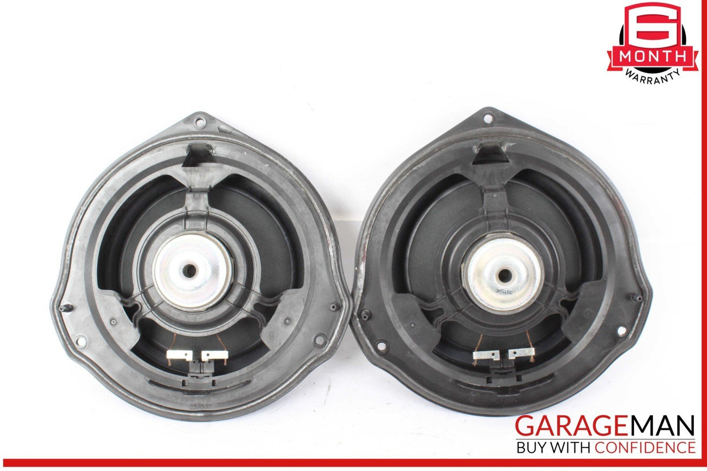 08-14 Mercedes W204 C250 Front Right & Left Door Sound Speakers Set of 2 OEM