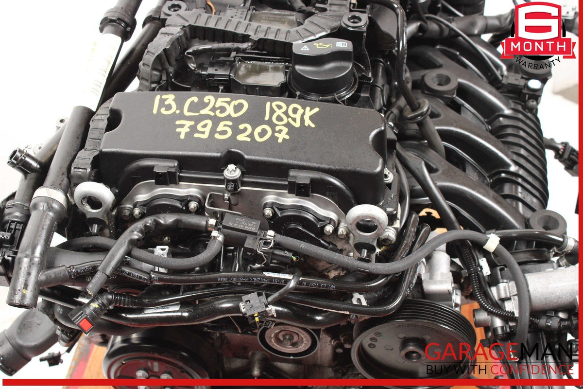 12-15 Mercedes R172 SLK250 C250 1.8L Engine Motor Block Assembly OEM 189k