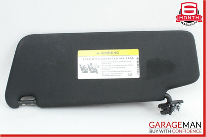 08-14 Mercedes W204 C250 Front Right Sun Visor Sunvisor Shade Cover Black