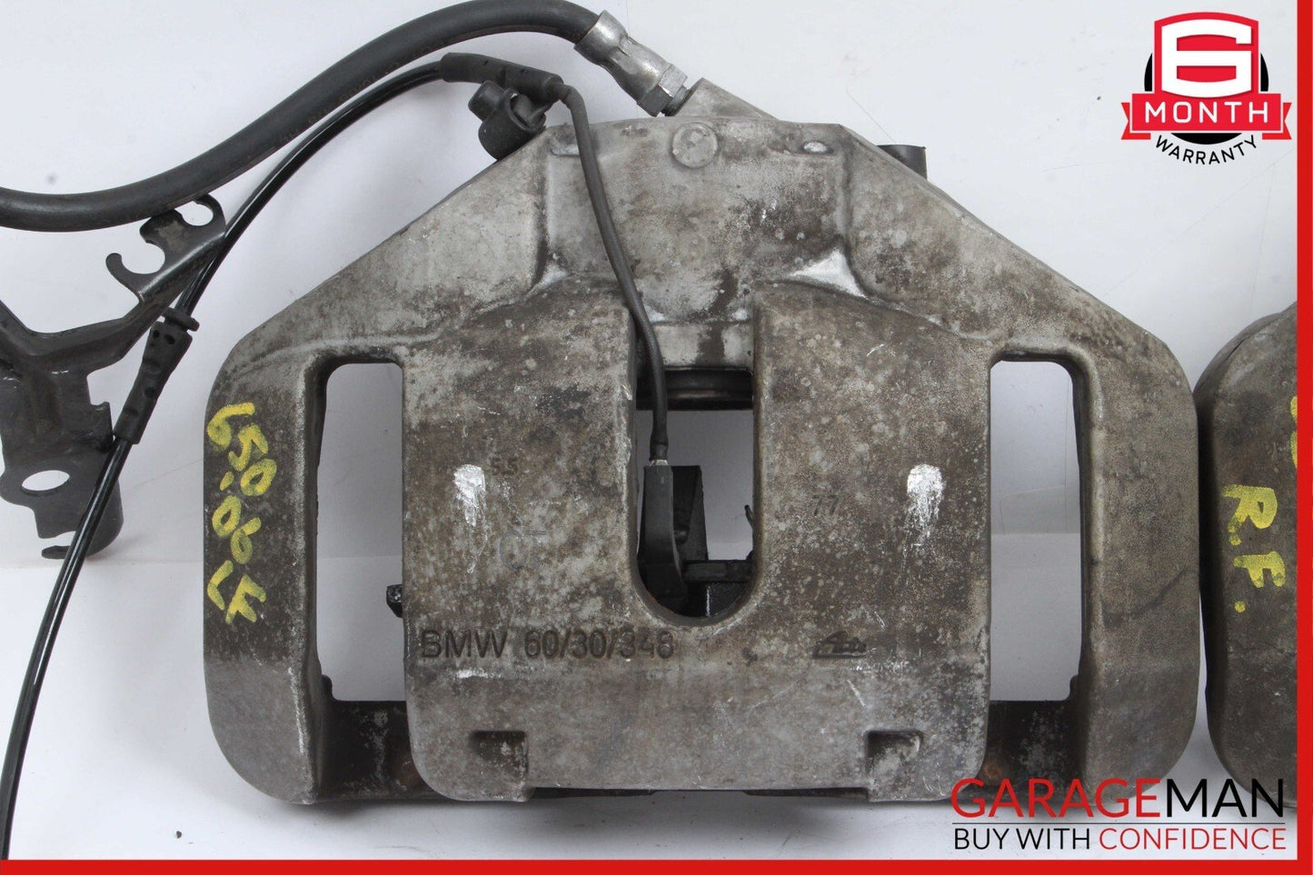06-10 BMW E63 E64 650i Front Right & Left Brake Caliper Set of 2 Pc 60/30/348