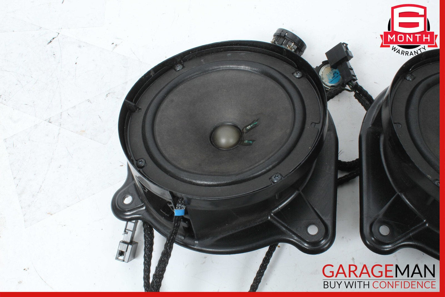 00-06 Mercedes W220 S55 S600 Rear Door Audio Sound Speaker Set of 2 Pc OEM
