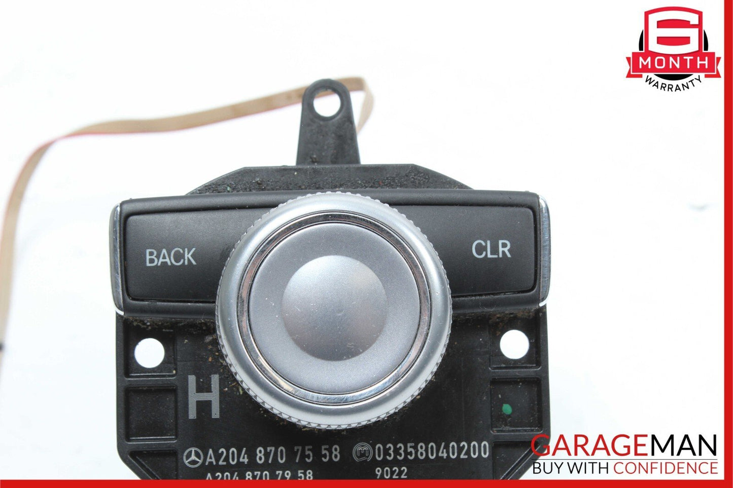 08-12 Mercedes X204 GLK350 C300 Console Command Controller Knob Multi Switch OEM