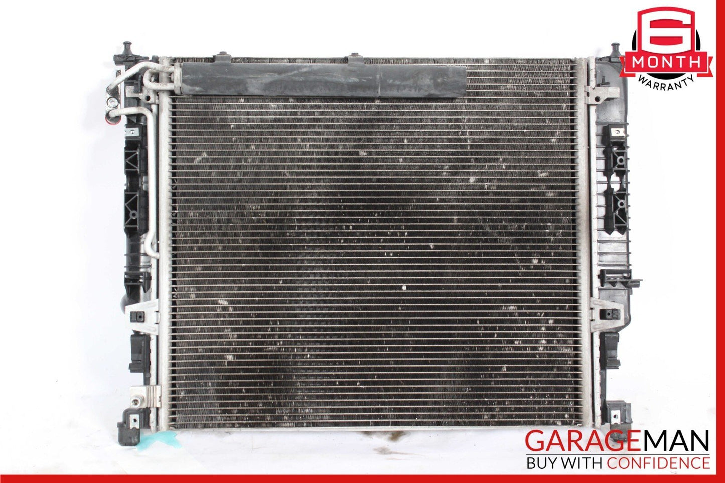06-13 Mercedes R350 ML350 Engine Cooling Radiator A/C AC Condenser Assembly