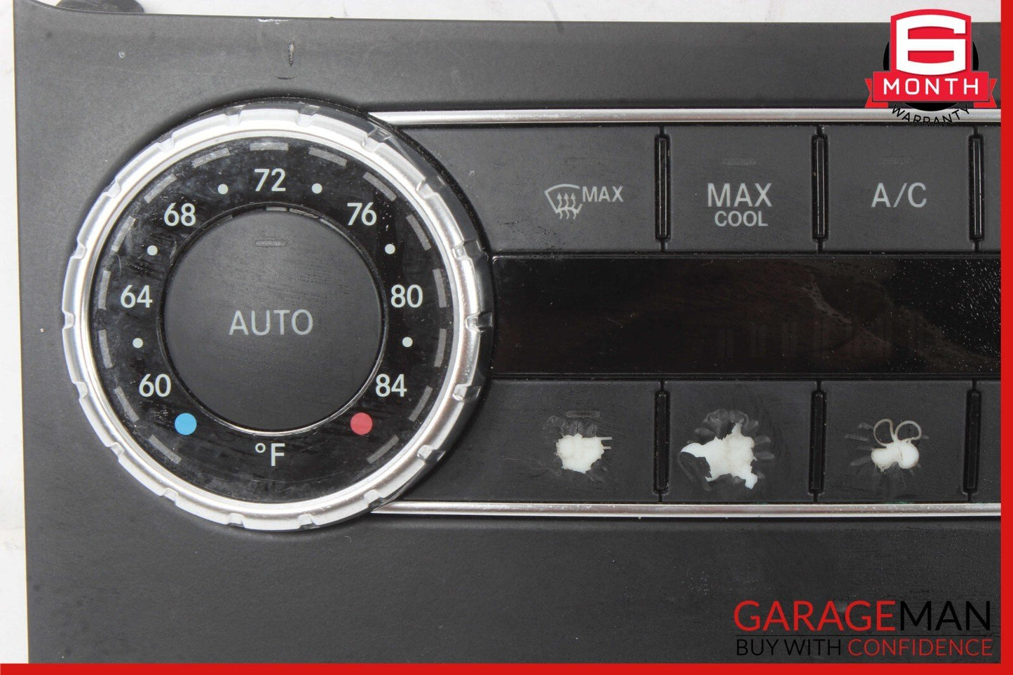 12-14 Mercedes W204 C250 AC A/C Climate Temperature Heater Switch Control Panel
