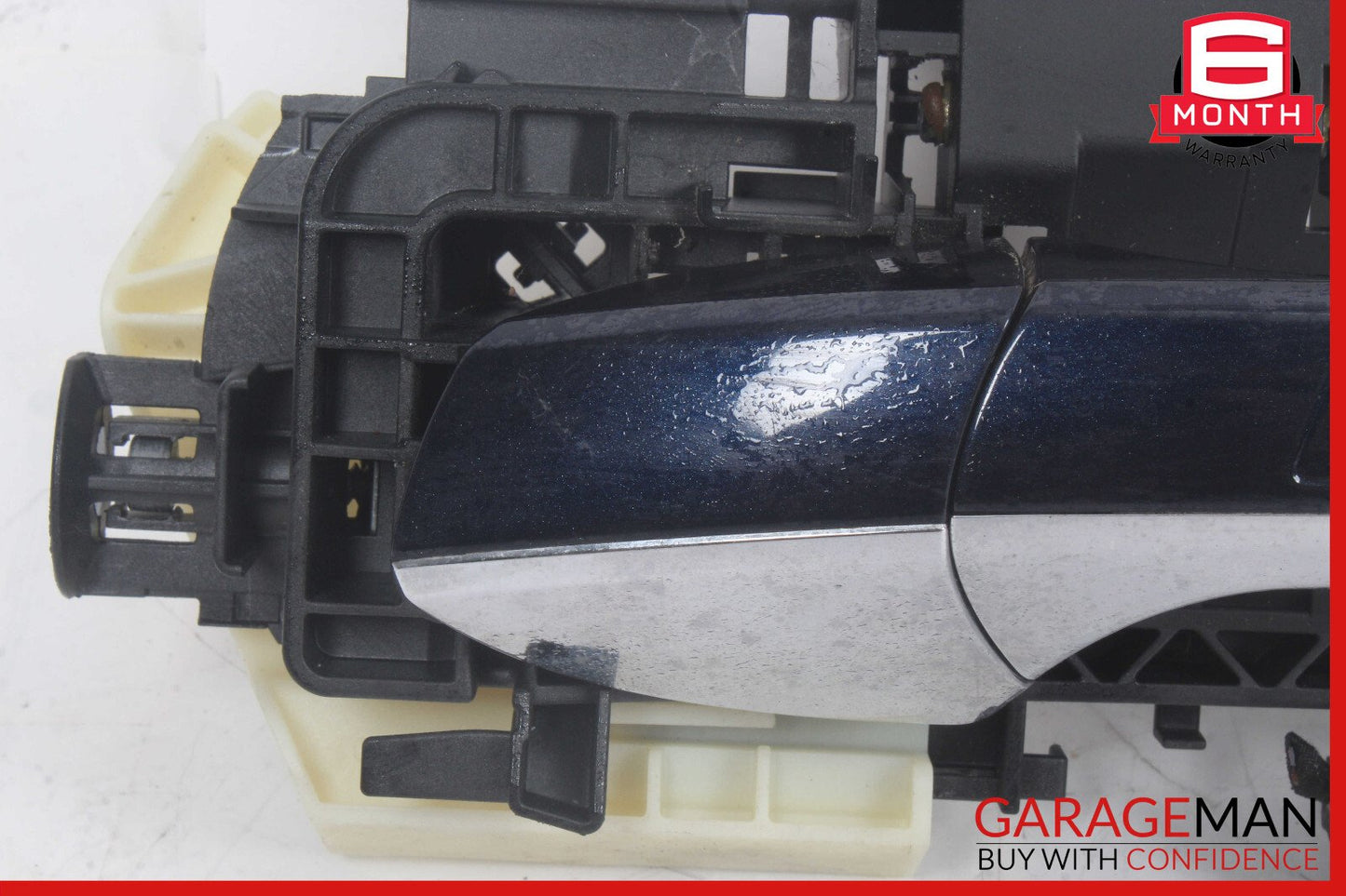 14-16 Mercedes W212 E350 E550 Rear Left Side Exterior Door Handle Keyless Go OEM