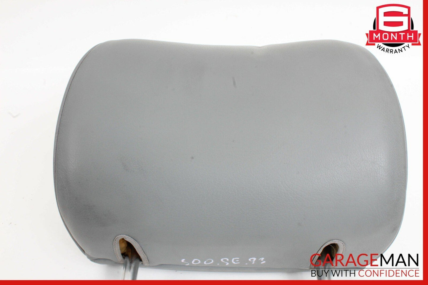 92-93 Mercedes W140 300SE Front Left or Right Seat Headrest Gray OEM