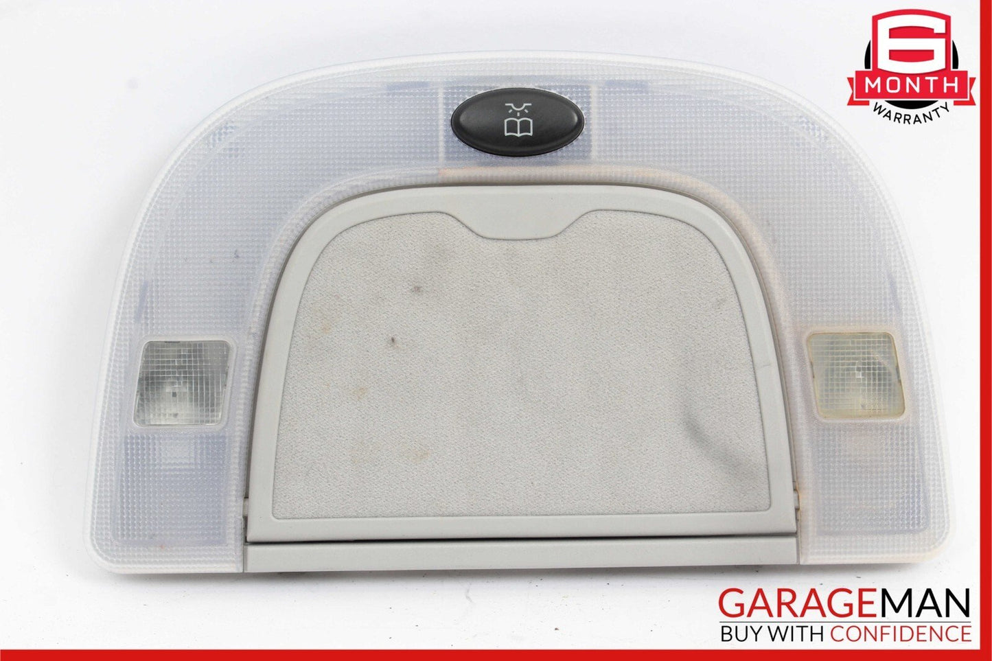00-06 Mercedes W215 CL55 AMG Rear Reading Dome Light Mirror Grey OEM