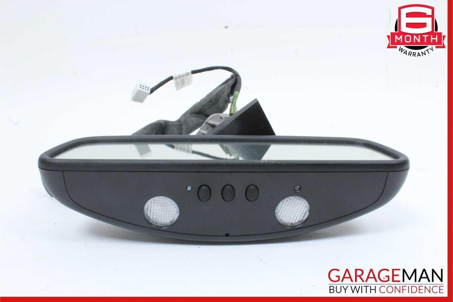 10-16 Mercedes C250 E350 E400 Interior Rear View Mirror Assembly Black