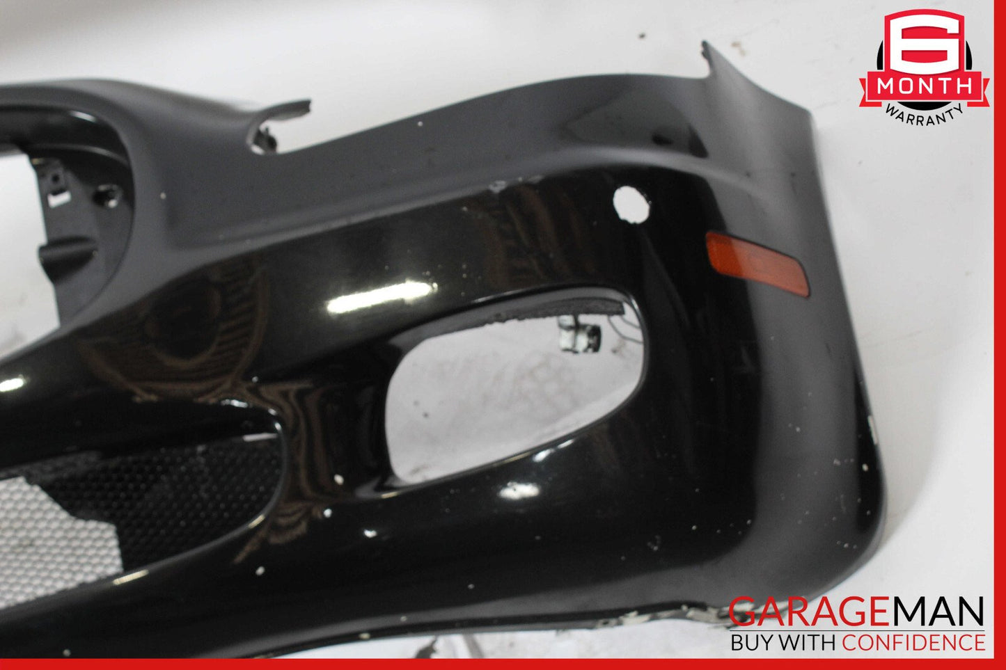 03-08 Maserati Quattroporte M139 Front Bumper Cover Panel Assembly Black OEM