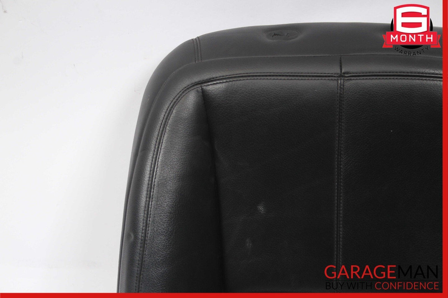 07-09 Mercedes W221 S550 Front Right Passenger Upper Seat Cushion Cover Black