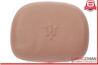 14-22 Maserati Ghibli Front Left / Right Side Seat Headrest Head Rest Brown OEM