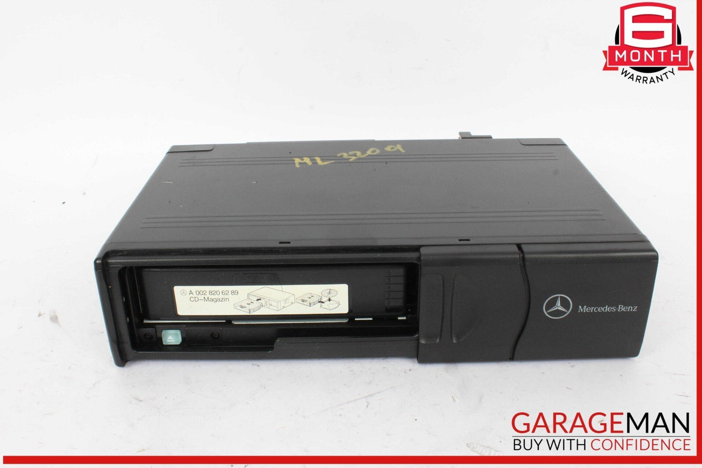 98-05 Mercedes W163 ML320 ML55 AMG CD Changer 6 Disk Player OEM