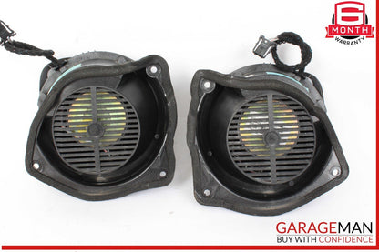 97-04 Mercedes R170 SLK320 Front Right & Left Side Door Sound Speaker Set OEM