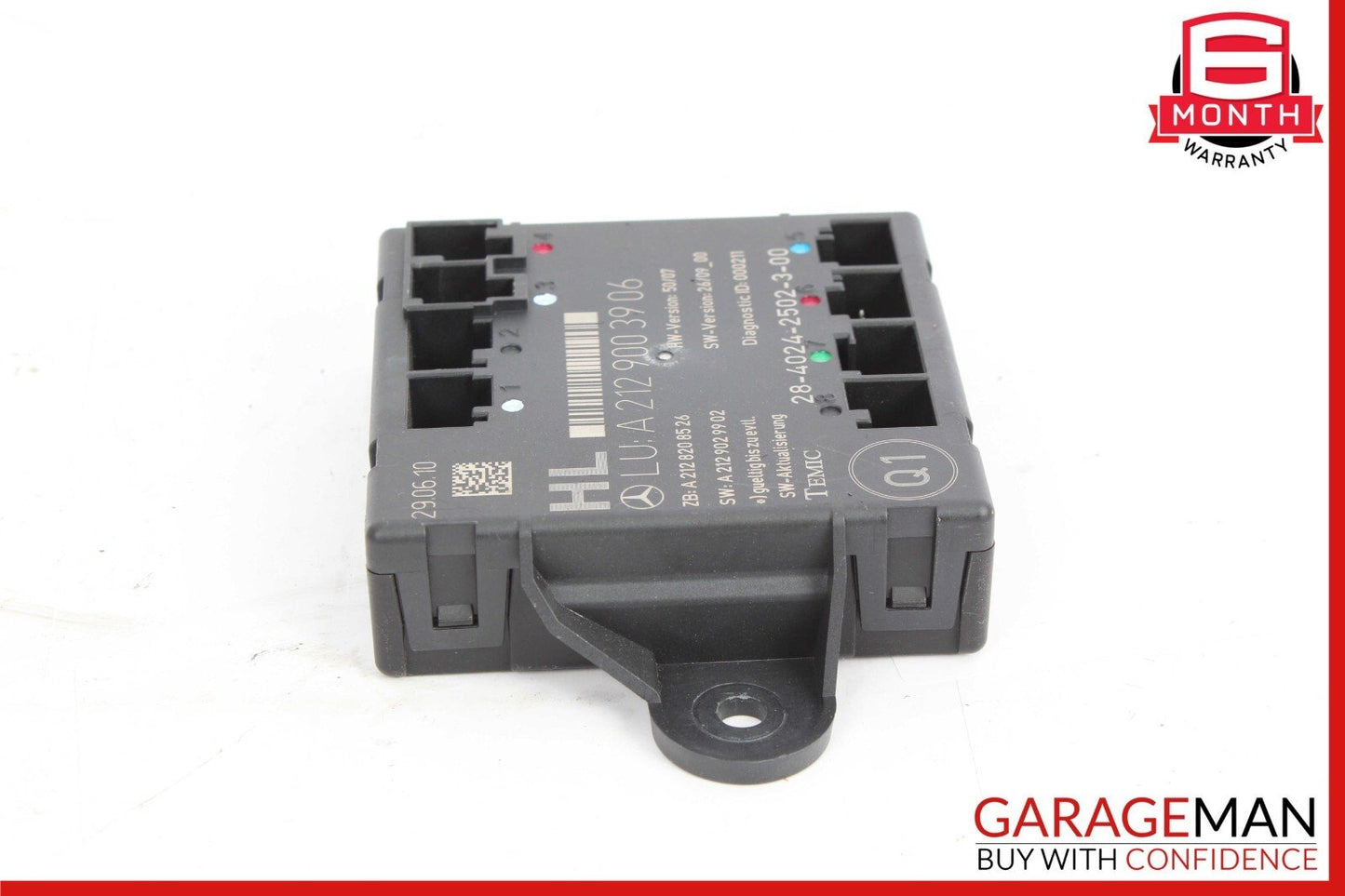 08-18 Mercedes W204 C250 C300 CLS550 E550 Rear Left Side Door Control Module