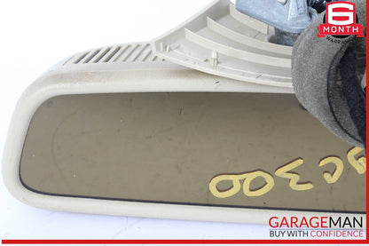 08-14 Mercedes W204 C300 C250 C63 AMG Top Upper Rear View Mirror Beige OEM