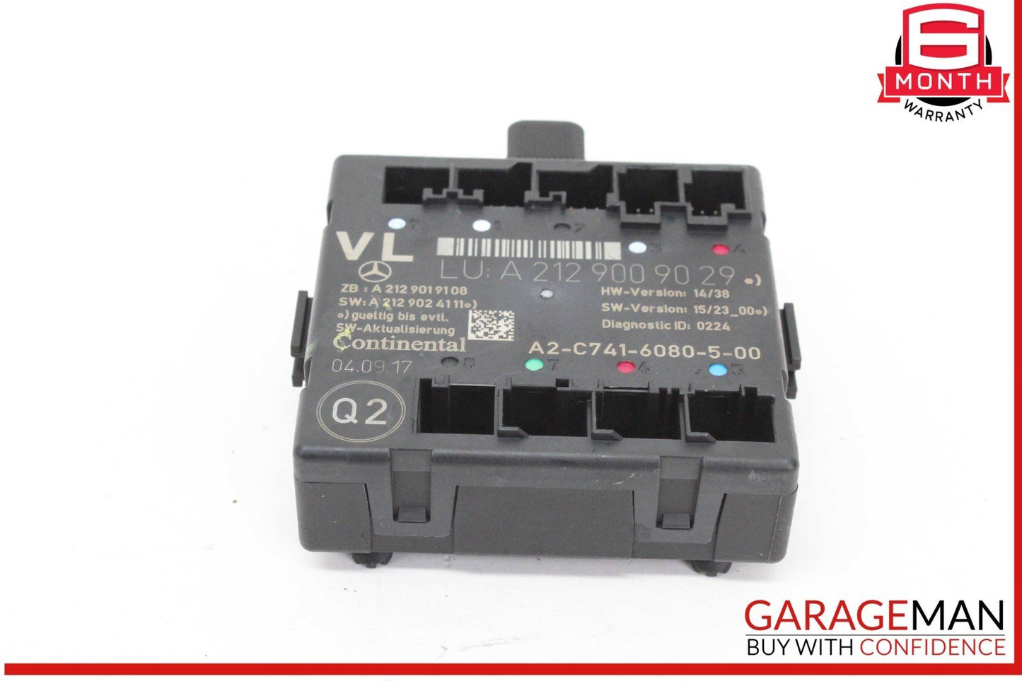 08-18 Mercedes R172 SLC300 C250 C350 Front Left Side Door Control Module OEM