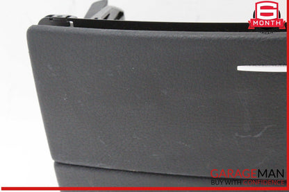 07-13 Mercedes W221 S550 Center Console CD Player Cover Trim Panel Black OEM