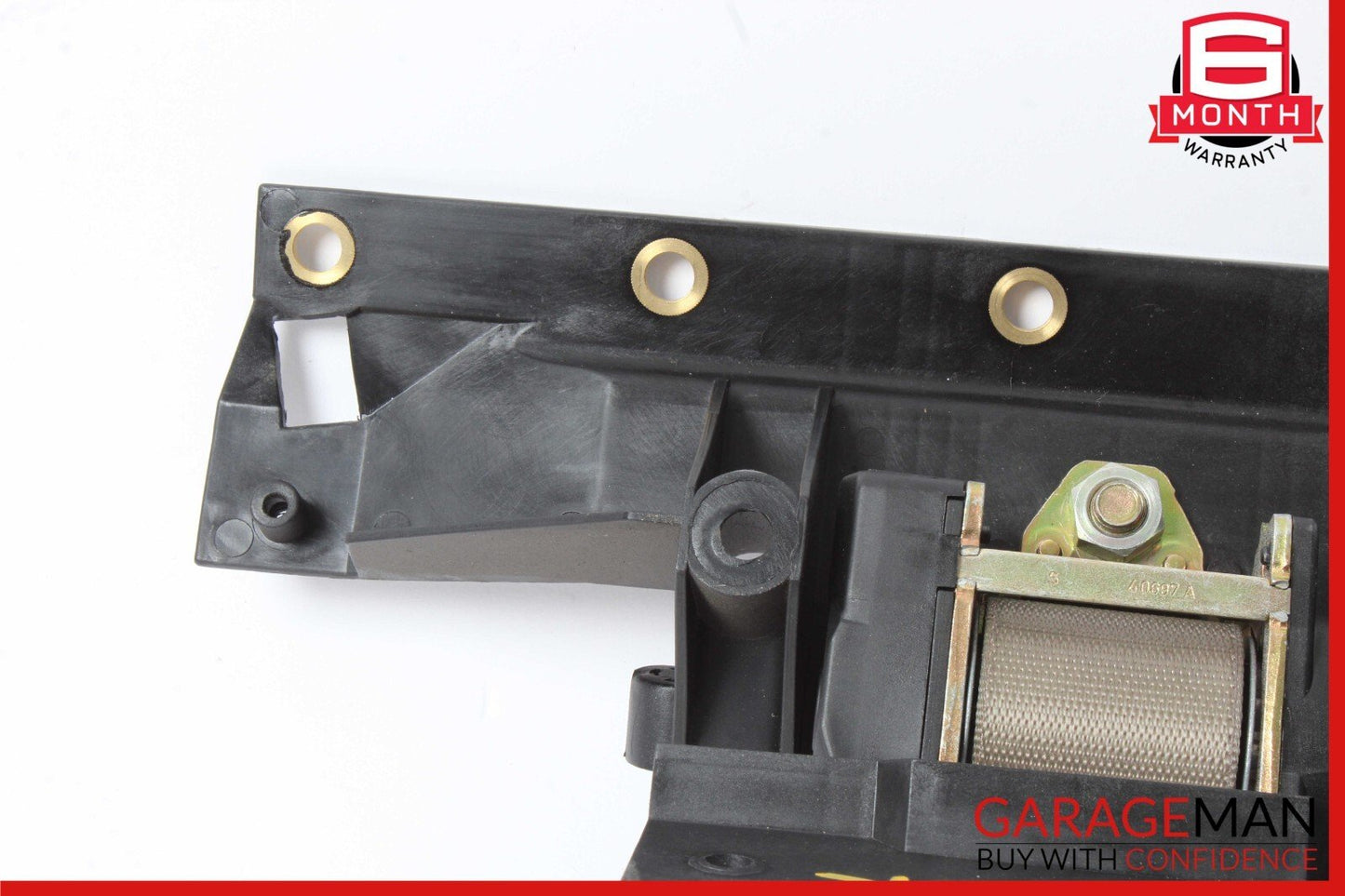 03-08 Mercedes R230 SL500 Rear Right Seat Belt Retractor Luggage w/ Speaker OEM