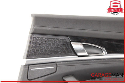 10-16 Porsche Panamera 970 Rear Right Side Interior Door Panel Leater OEM