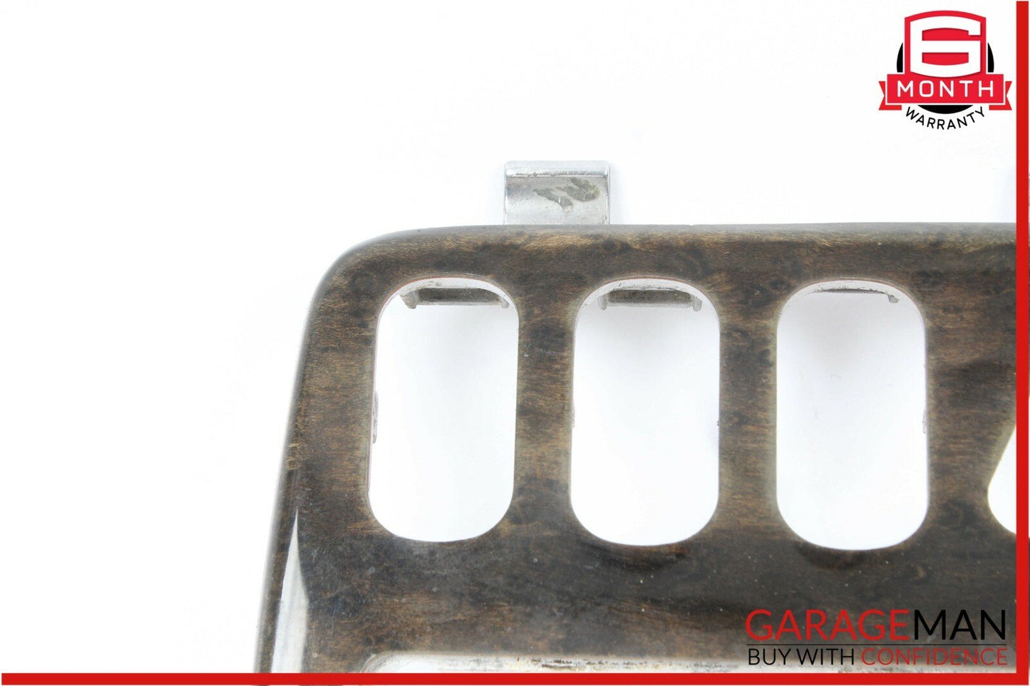 98-03 Mercedes W208 CLK320 Convertible Center Dash Panel Trim Bezel Walnut OEM