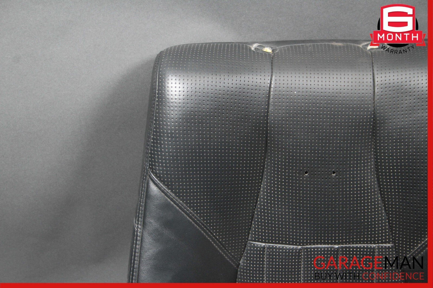 03-06 Mercedes W220 S55 AMG Front Right / Left Top Upper Seat Cushion Black