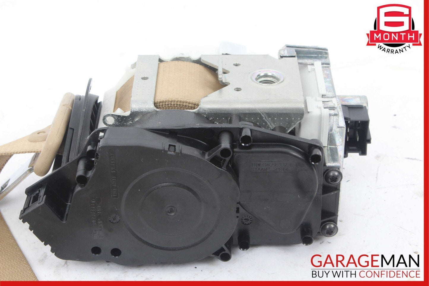 10-13 Mercedes W221 S500 S63 AMG Front Right Seatbelt Seat Belt Retractor Beige