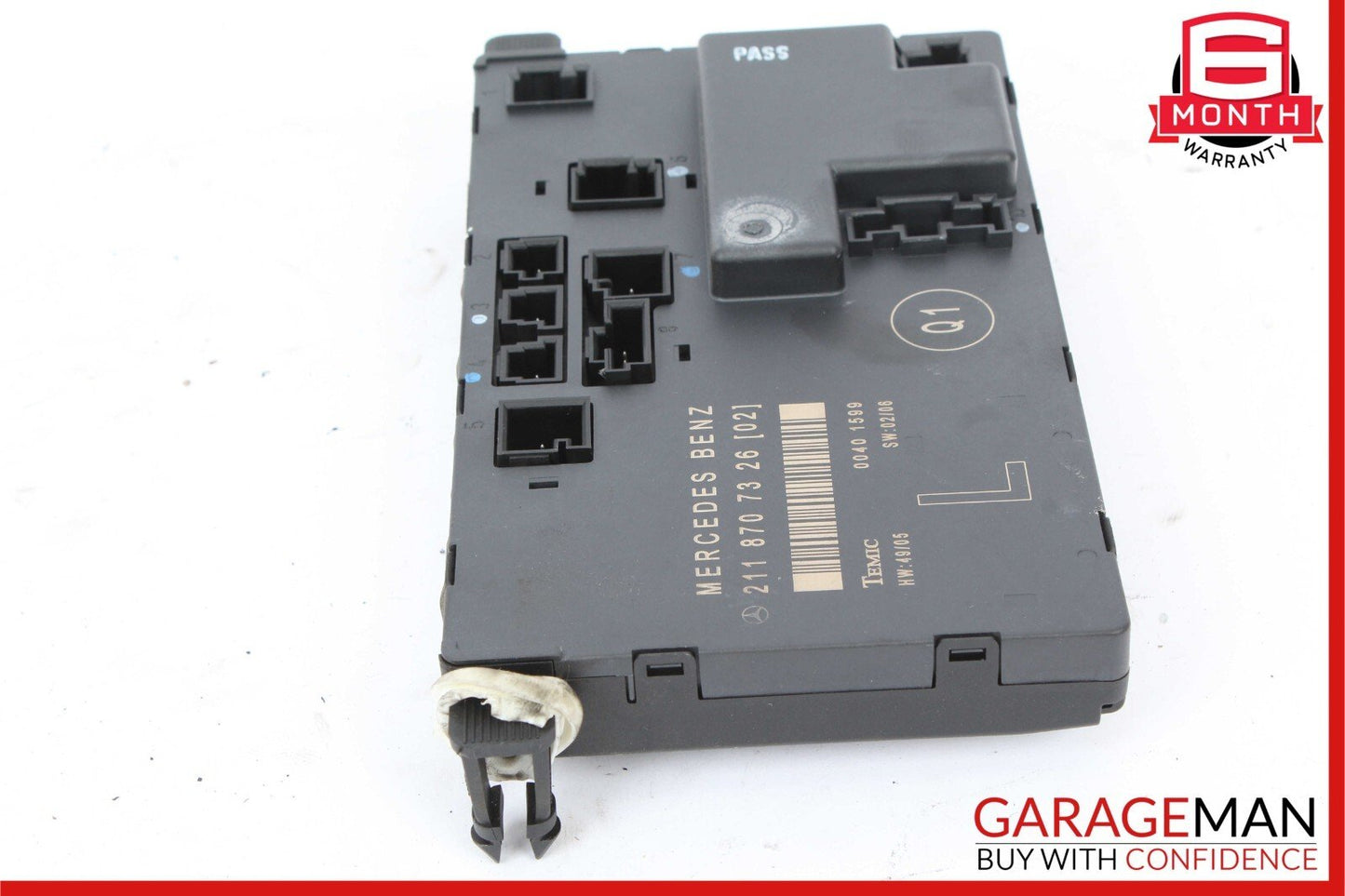 03-09 Mercedes W211 E500 E350 E63 AMG Front Left Driver Side Door Control Module