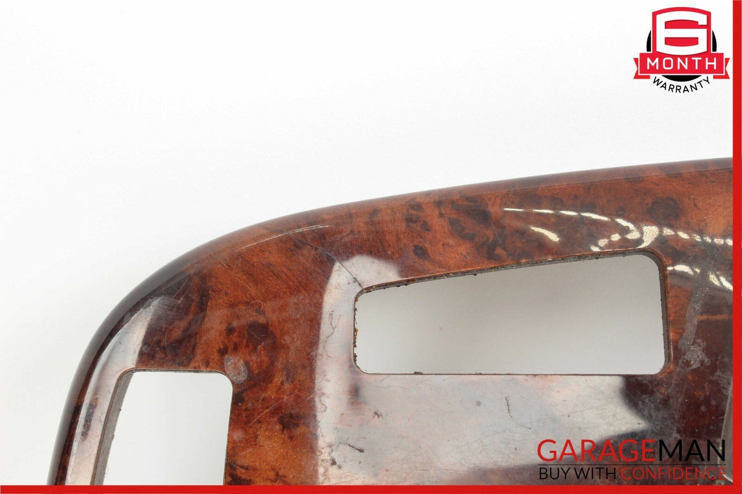 07-09 Mercedes W221 S550 S63 AMG Center Console Trim Bezel Wood 2216800234 OEM