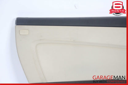 12-16 Mercedes R172 SLK250 Front Left Side Interior Door Trim Panel Cover Assy
