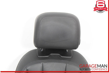 17-19 Audi A4 Front Complete Seat Cushion Cover Assy Set of 2 Pc OEM