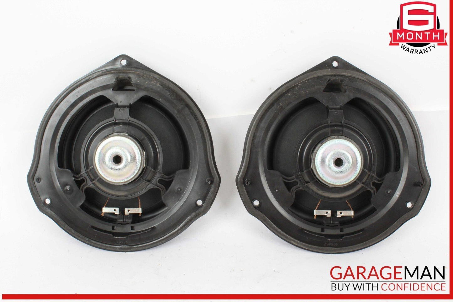 08-15 Mercedes X166 GL450 Front Right & Left Door Sound Speakers Set of 2 OEM