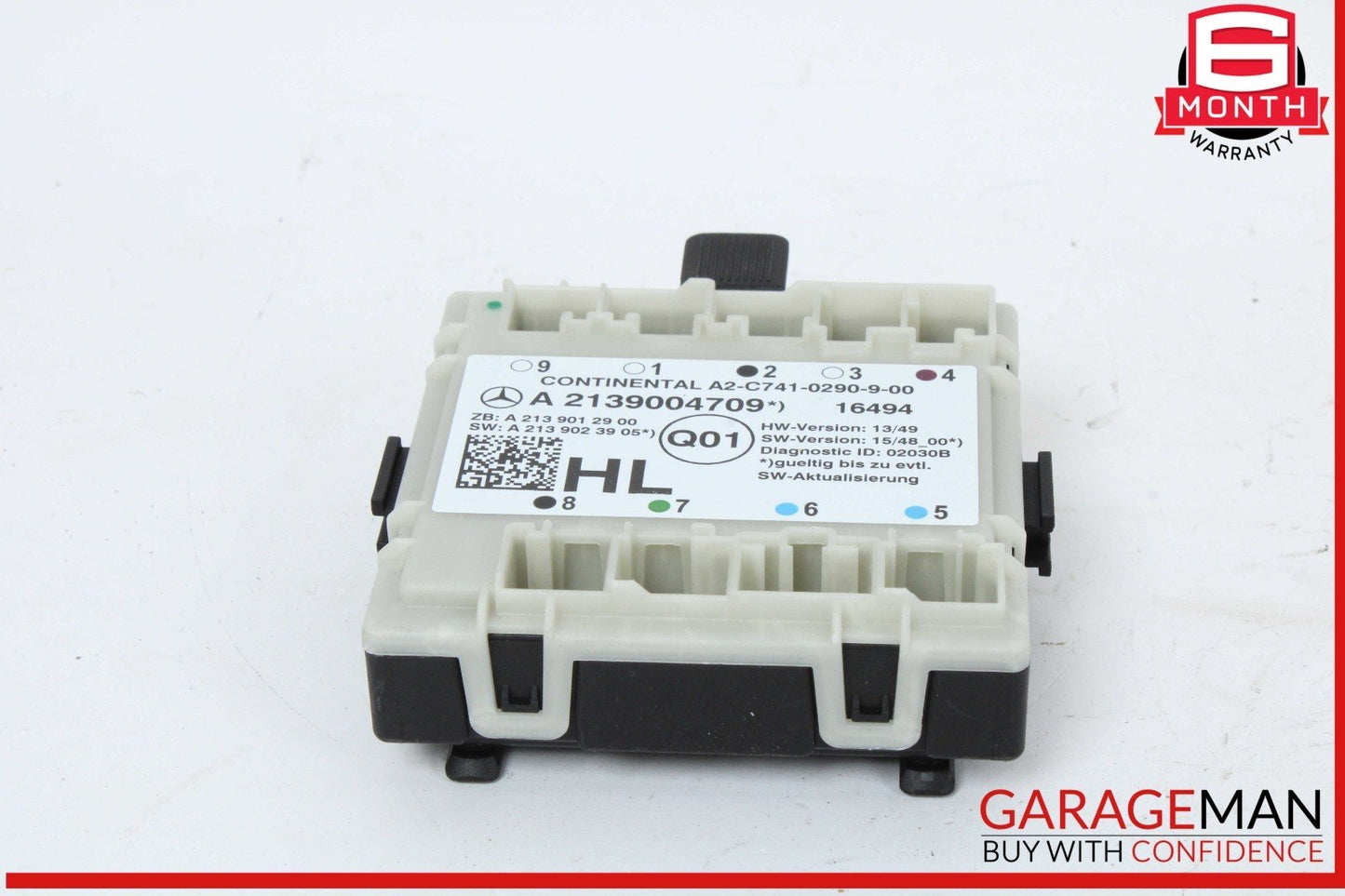 17-19 Mercedes W213 E300 E400 Rear Left Side Door Control Module Unit OEM