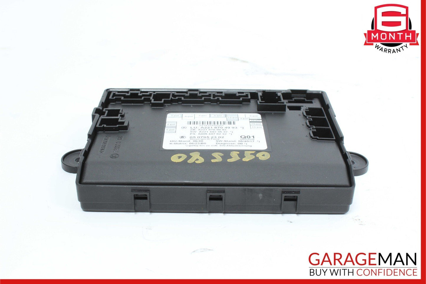 07-13 Mercedes W221 S550 S63 AMG Rear Left or Right Door Control Module Unit OEM