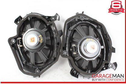 14-21 BMW i3 I01 Hybrid Front Left & Right Side Subwoofer Audio Speaker Set OEM