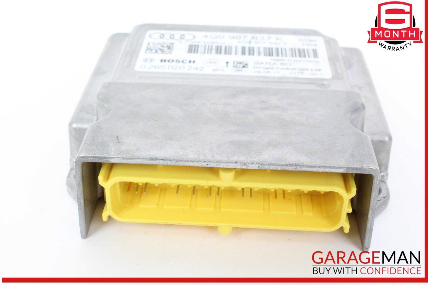 12-18 Audi A6 A7 Yaw Rate Accelerator Stability Speed Control Sensor 4G0907637K