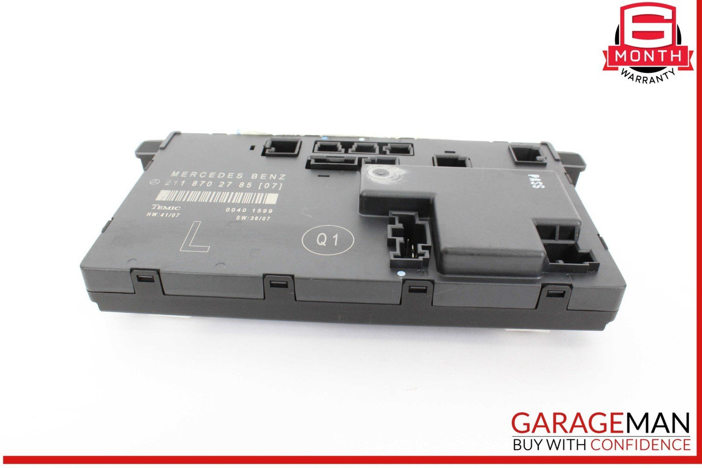 03-09 Mercedes W211 E550 Front Left Driver Side Door Control Module Unit OEM