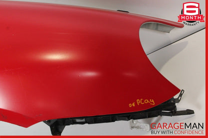 03-06 Porsche Cayenne 955 Front Right Side Wing Fender Panel Cover Red