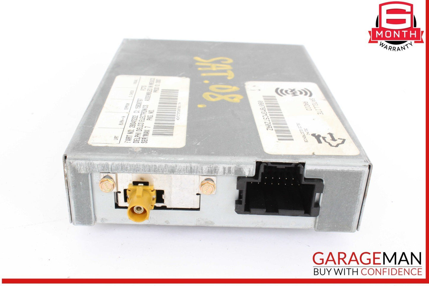 07-10 Saturn Sky Satellite Radio Receiver Control Module Unit 28040222 OEM