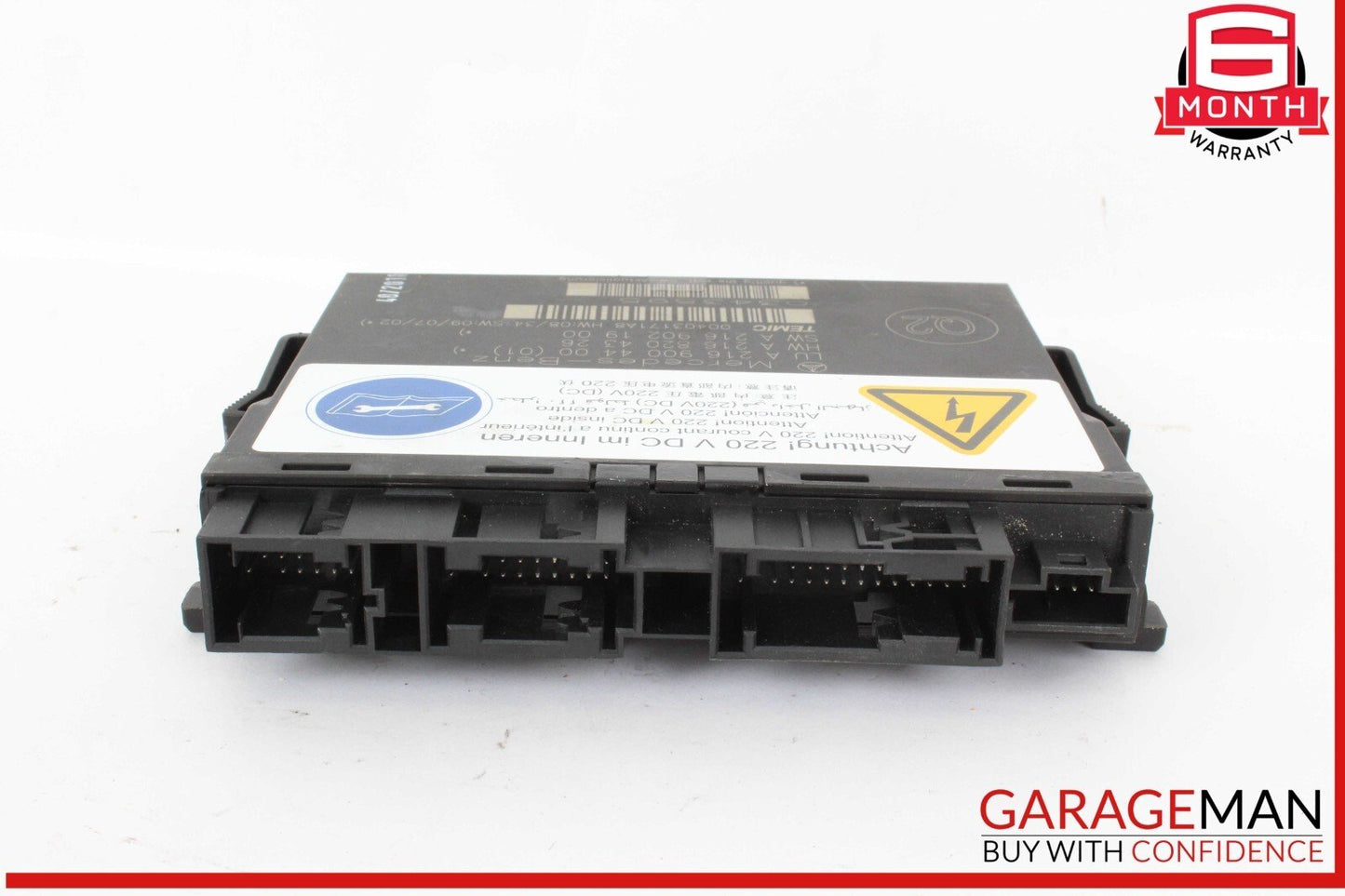 10-14 Mercedes W216 CL550 Front Right or Left Seat Contour Control Module Unit