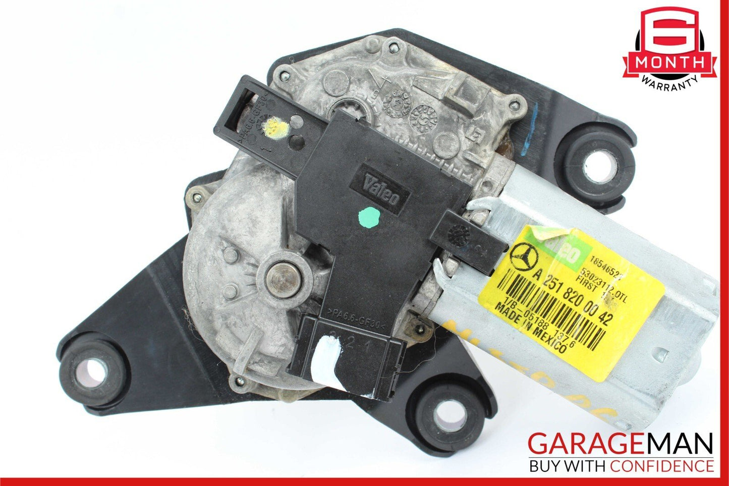 06-13 Mercedes ML350 GL450 Valeo Rear Window Windshield Glass Wiper Motor Unit