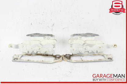 08-18 Mercedes W218 CLS550 Front Left & Right Side Hood Hinge Lock OEM