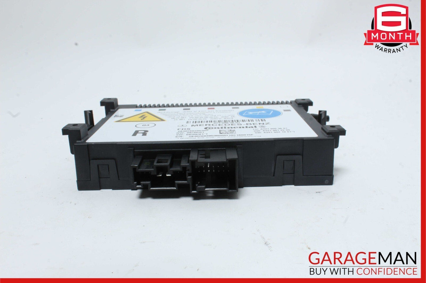 07-13 Mercedes W221 S550 Front Right Seat Dynamic Lumbar Control Module Unit OEM