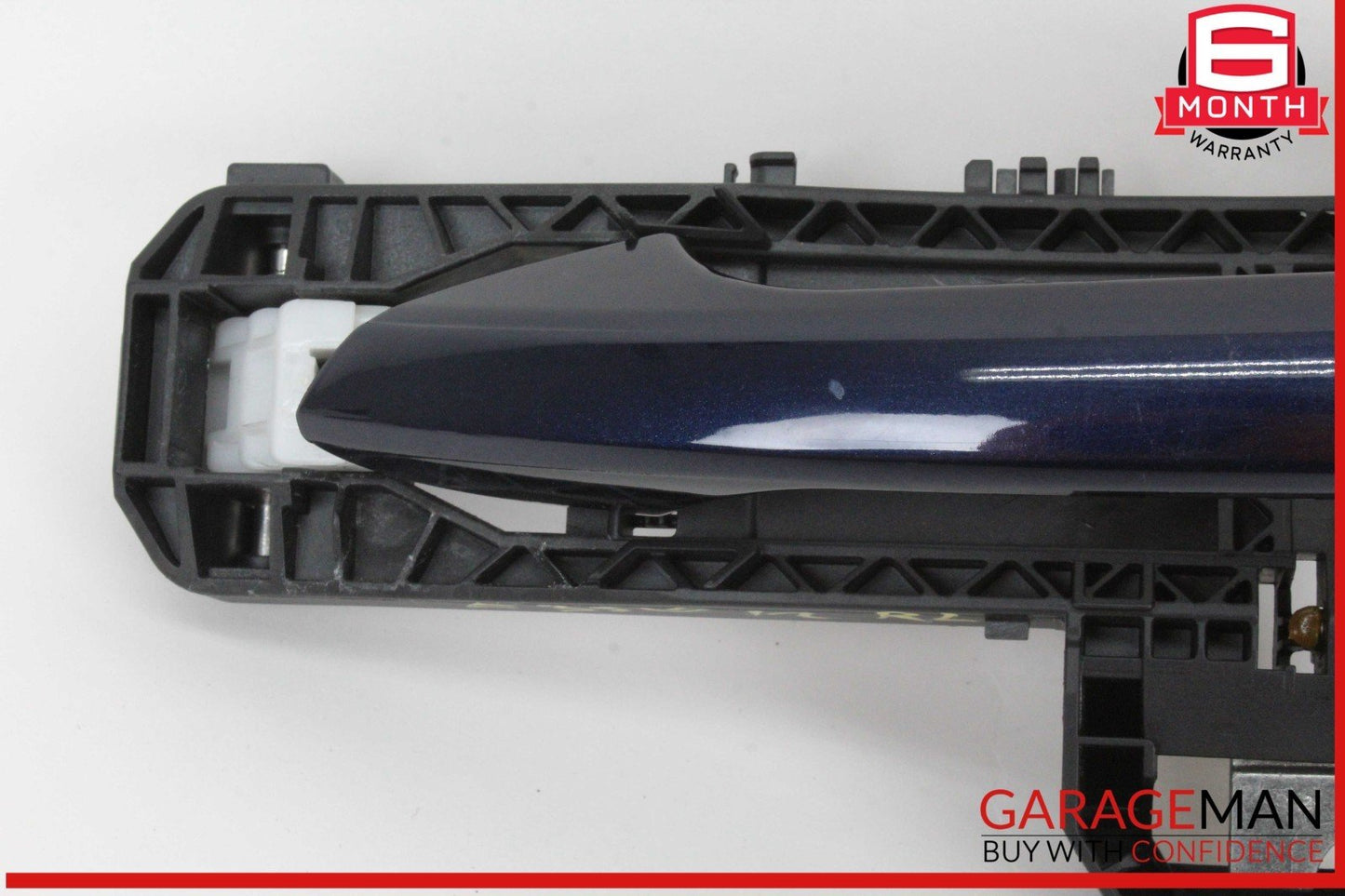 10-13 Mercedes W212 E350 Rear Left Driver Side Exterior Door Handle Blue OEM