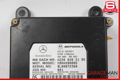 00-06 Mercedes R230 SL500 CLK55 AMG Voice Command Control Module 2208204785 OEM