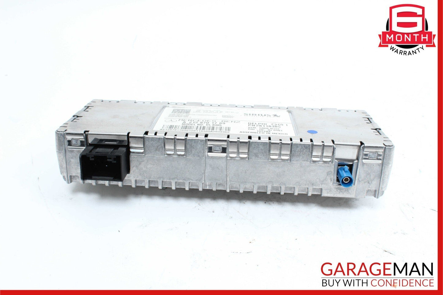 08-11 Mercedes W204 C300 Sirius Satellite Radio Receiver Module 2128701789 OEM