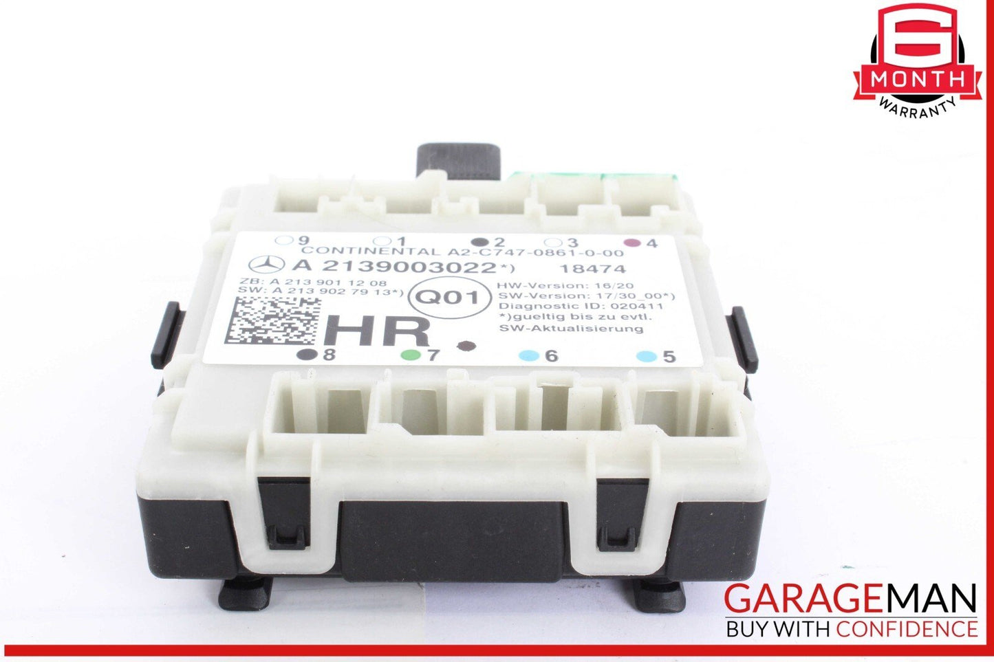19-23 Mercedes W213 E300 Rear Right Passenger Side Door Control Module Unit OEM